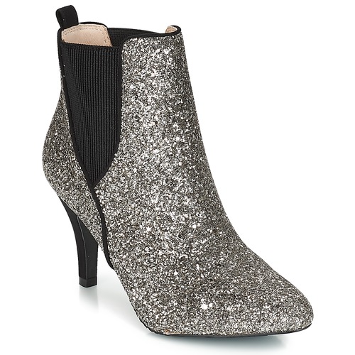 Shoes Women Ankle boots André APRIL Silver