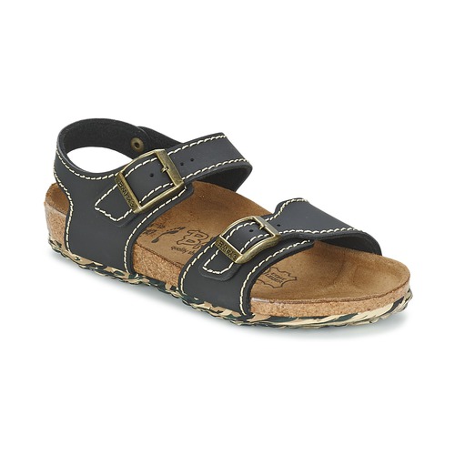 Shoes Girl Sandals Birki's NEW YORK Neoprene /  black