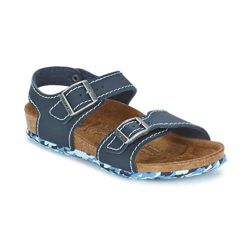 Shoes Girl Sandals Birki's NEW YORK Neoprene / Blue