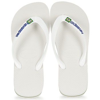 kengät Varvassandaalit Havaianas BRASIL LOGO Valkoinen