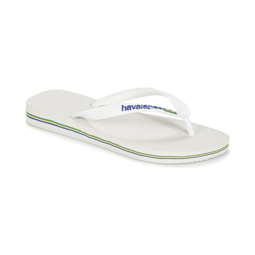 kengät Varvassandaalit Havaianas BRASIL LOGO Valkoinen