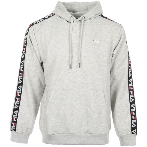 vaatteet Miehet Neuleet / Villatakit Fila MEN DAVID TAPED HOODY Harmaa