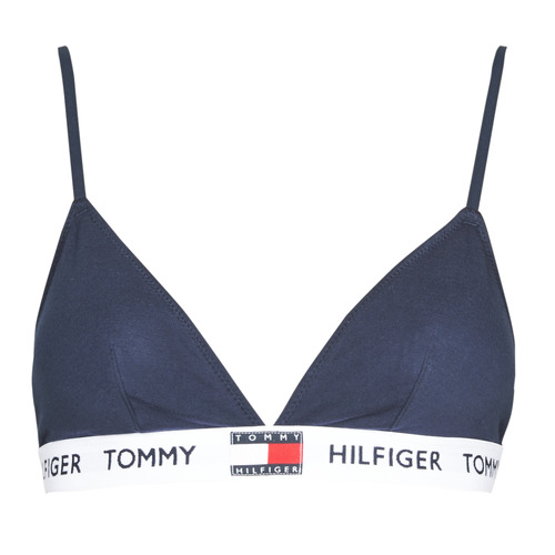 Alusvaatteet Naiset Kolmiorintaliivit / Kaarituettomat rintaliivit Tommy Hilfiger PADDED TRIANGLE Laivastonsininen