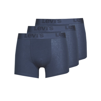 Alusvaatteet Miehet Bokserit Levi's PRENIUM BRIEF PACK X3 Laivastonsininen