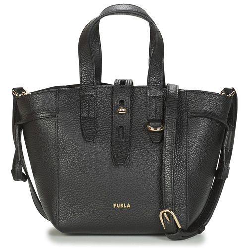 laukut Naiset Olkalaukut Furla FURLA NET MINI TOTE Musta