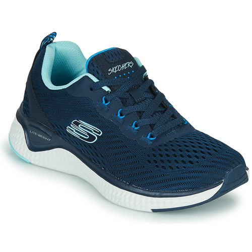 kengät Naiset Fitness / Training Skechers SOLAR FUSE COSMIC VIEW Laivastonsininen