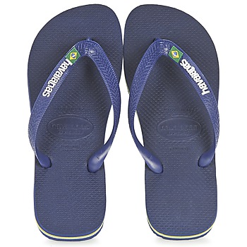 kengät Miehet Varvassandaalit Havaianas BRASIL LOGO Laivastonsininen