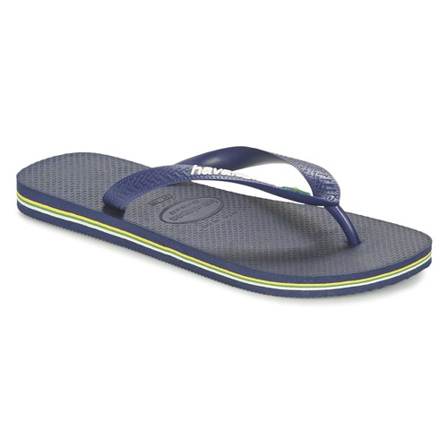 kengät Miehet Varvassandaalit Havaianas BRASIL LOGO Laivastonsininen