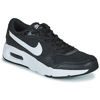 kengät Lapset Matalavartiset tennarit Nike NIKE AIR MAX SC (GS) Musta / Valkoinen