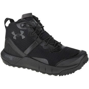 kengät Miehet Vaelluskengät Under Armour Micro G Valsetz Mid Musta