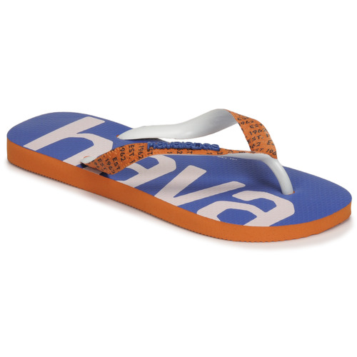 kengät Varvassandaalit Havaianas TOP LOGOMANIA MID TECH Sininen / Oranssi