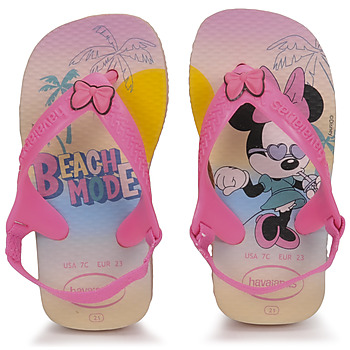 kengät Tytöt Varvassandaalit Havaianas BABY DISNEY CLASSICS II Vaaleanpunainen