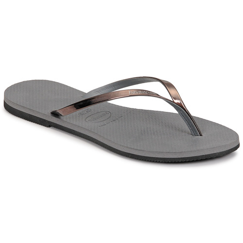 kengät Naiset Varvassandaalit Havaianas YOU METALLIC Harmaa