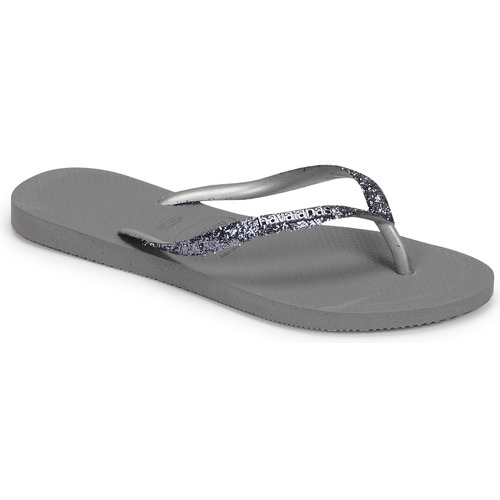 kengät Naiset Varvassandaalit Havaianas SLIM GLITTER II Harmaa