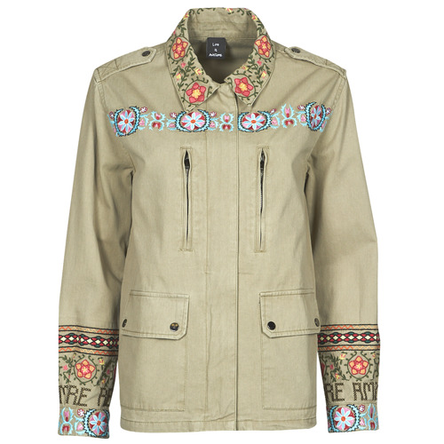 vaatteet Naiset Takit / Bleiserit Desigual CHAQ_HENDERSON Khaki