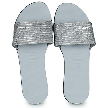 kengät Naiset Sandaalit Havaianas YOU MALTA METALLIC Harmaa