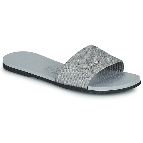 kengät Naiset Sandaalit Havaianas YOU MALTA METALLIC Harmaa