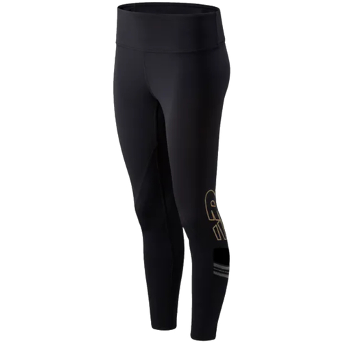 vaatteet Naiset Legginsit New Balance Achiever 7/8 Tight Musta