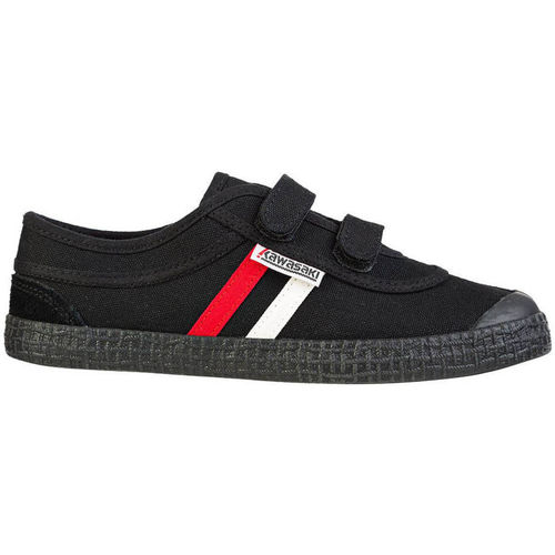 kengät Naiset Tennarit Kawasaki Retro Shoe W/velcro K204505 1001S Black Solid Musta