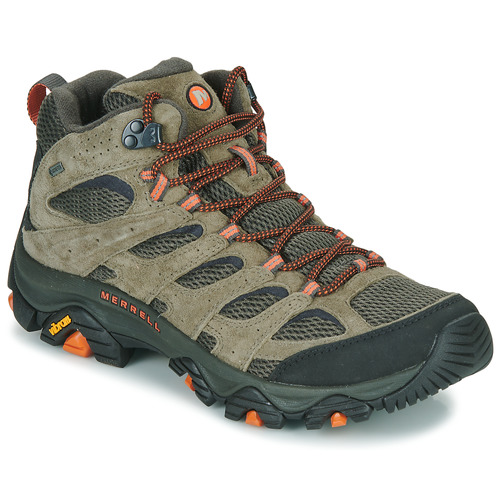 kengät Miehet Vaelluskengät Merrell MOAB 3 MID GTX Beige