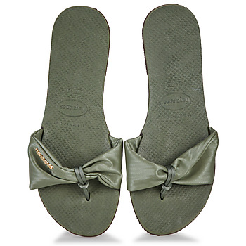 kengät Naiset Varvassandaalit Havaianas YOU ST TROPEZ CLASSIC Khaki