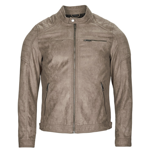 vaatteet Miehet Pusakka Jack & Jones JJEROCKY JACKET Ruskea