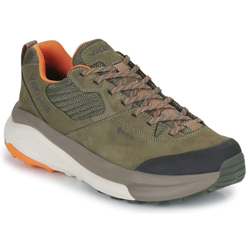 kengät Miehet Vaelluskengät VIKING FOOTWEAR Cerra Hike Low GTX M Khaki / Oranssi