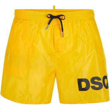 vaatteet Miehet Uima-asut / Uimashortsit Dsquared D7B8P4060 Keltainen