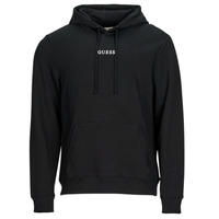 vaatteet Miehet Svetari Guess ROY GUESS HOODIE Musta