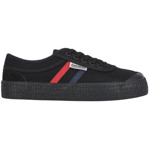 kengät Miehet Tennarit Kawasaki Retro 3.0 Canvas Shoe K232428 1001S Black Solid Musta