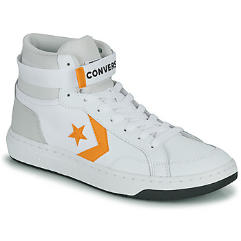 kengät Miehet Korkeavartiset tennarit Converse PRO BLAZE V2 FALL TONE Valkoinen / Keltainen