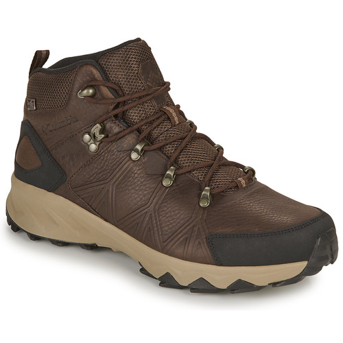 kengät Miehet Vaelluskengät Columbia PEAKFREAK II MID OD LEATHER Ruskea