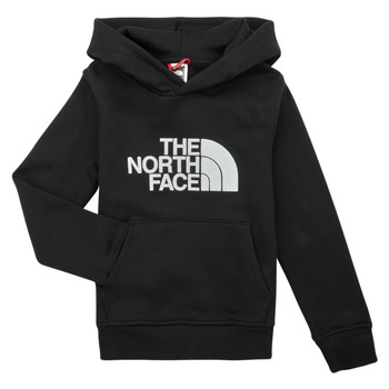 vaatteet Pojat Svetari The North Face Boys Drew Peak P/O Hoodie Musta