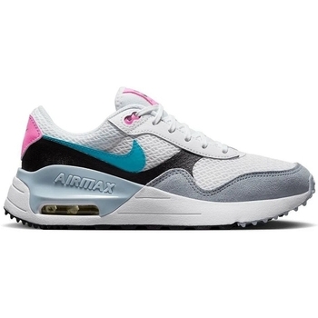 kengät Tytöt Tennarit Nike AIR MAX SYSTM GS Valkoinen