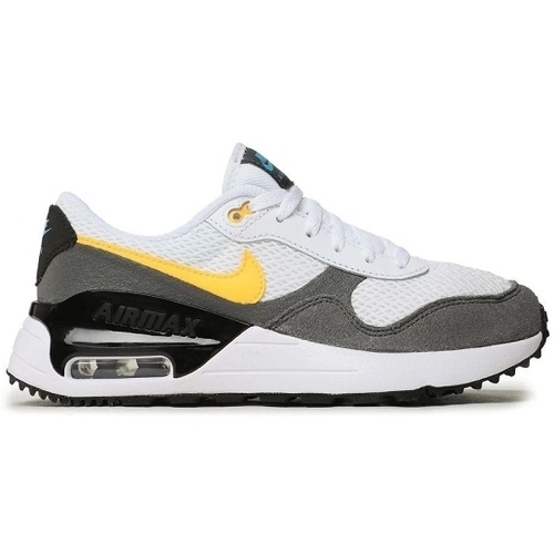 kengät Tytöt Tennarit Nike AIR MAX SYSTM GS Valkoinen