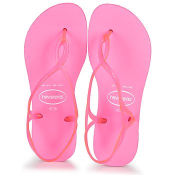 kengät Naiset Sandaalit ja avokkaat Havaianas LUNA NEON Vaaleanpunainen