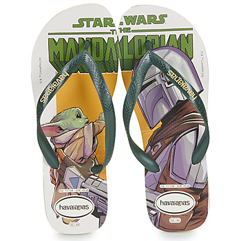 kengät Miehet Varvassandaalit Havaianas STAR WARS Beige / Vihreä