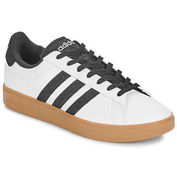 kengät Miehet Matalavartiset tennarit Adidas Sportswear GRAND COURT 2.0 Valkoinen / Beige / Musta