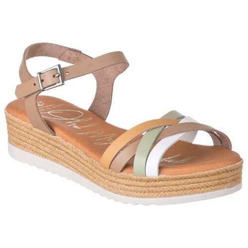 kengät Naiset Sandaalit ja avokkaat Oh My Sandals SANDAALIT  5425 Beige