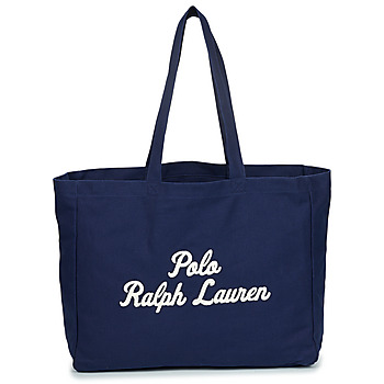 laukut Ostoslaukut Polo Ralph Lauren EAST WST TTE-TOTE-LARGE Laivastonsininen / Valkoinen / Newport / Sininen