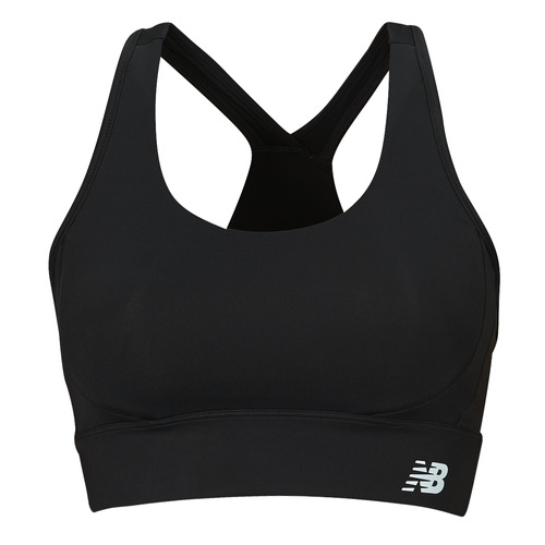 vaatteet Naiset Urheiluliivit New Balance SOFT BRA TOP Musta