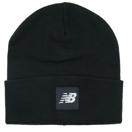 Asusteet / tarvikkeet Pipot New Balance FLYING NB KNIT CUFFED BEANIE Musta