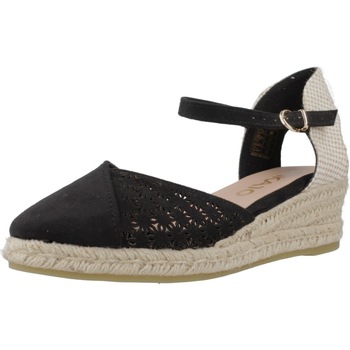 kengät Naiset Espadrillot Chika 10 NEW URSULA Musta