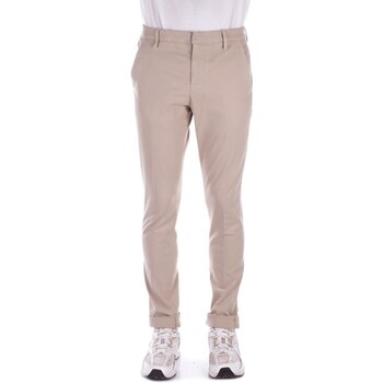 vaatteet Miehet Slim-farkut Dondup UP235 GSE043 Beige