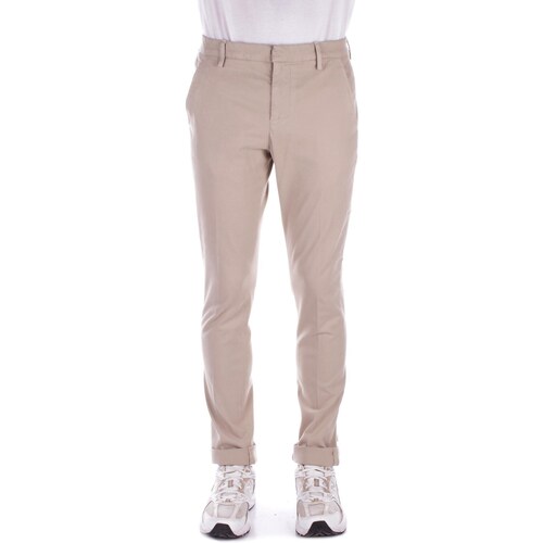 vaatteet Miehet Slim-farkut Dondup UP235 GSE043 Beige