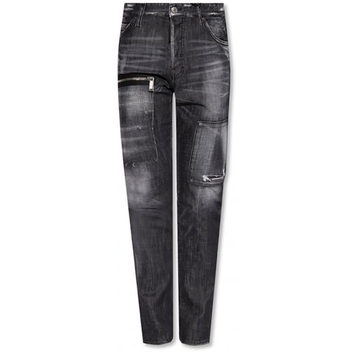 vaatteet Miehet Skinny-farkut Dsquared S71LB1042S30357 Harmaa