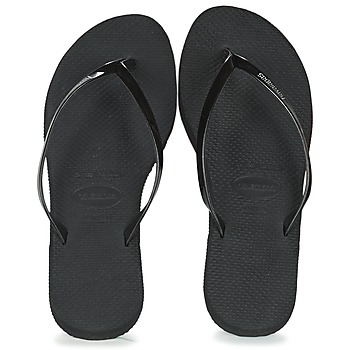 kengät Naiset Varvassandaalit Havaianas YOU METALLIC Musta