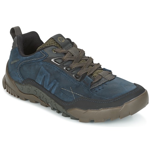 kengät Miehet Vaelluskengät Merrell ANNEX TRAK LOW Sininen