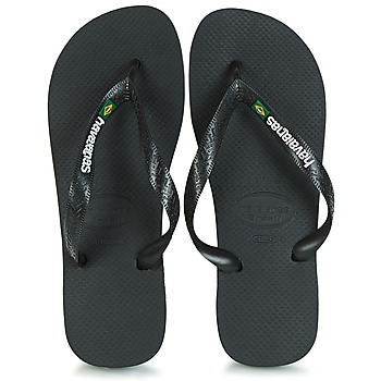 kengät Varvassandaalit Havaianas BRAZIL LOGO Musta