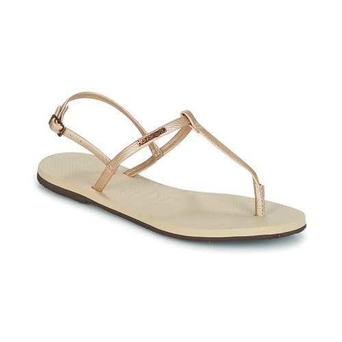 kengät Naiset Sandaalit ja avokkaat Havaianas YOU RIVIERA Beige